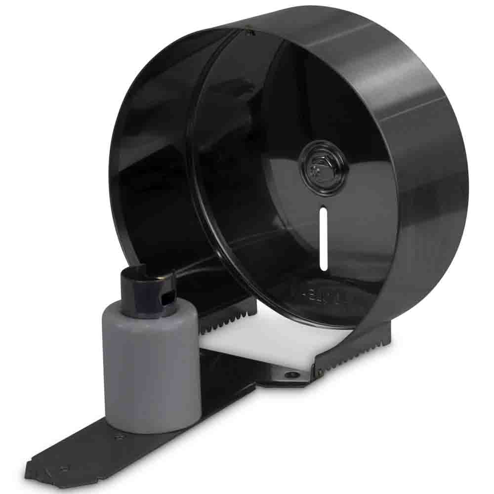 Stainless Steel Jumbo Toilet Paper Roll Dispenser - Single Roll Capacity