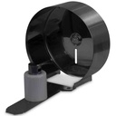 Stainless Steel Jumbo Toilet Paper Roll Dispenser - Single Roll Capacity