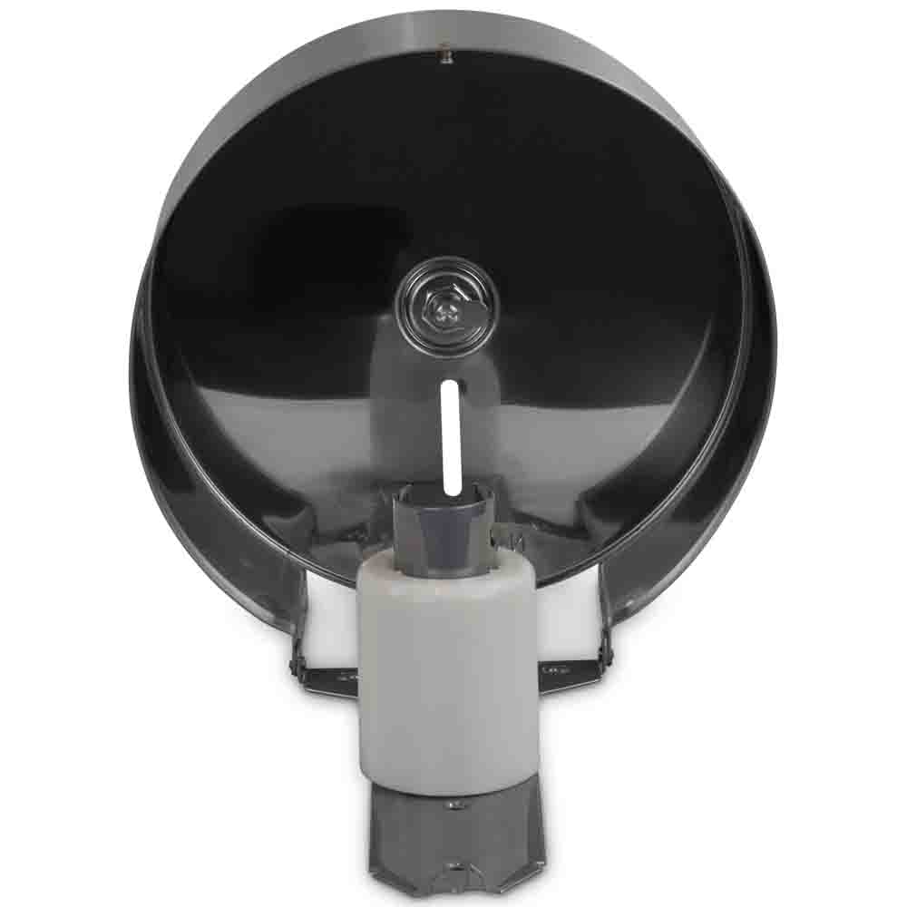 Stainless Steel Jumbo Toilet Paper Roll Dispenser - Single Roll Capacity