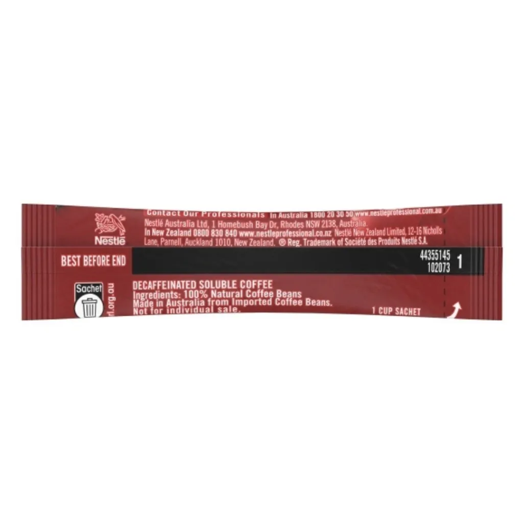 Product Image - 102073 - Nescafe DECAF Blend 43 Coffee Stick Sachet (1).webp