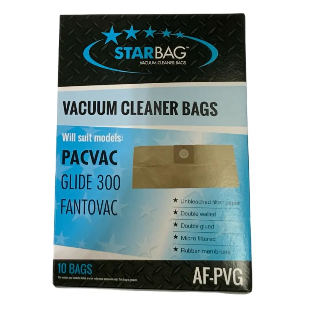Product Image - AF-PVG - Pacvac Glide 300 Disposable Paper Dust Bags (4).webp