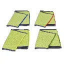 Product Image - AC501400 - RefleXO2 Ultra Microfibre Cloth Group - Green with Colour Coding, For Floor Mopping & Hand Wiping (2).webp
