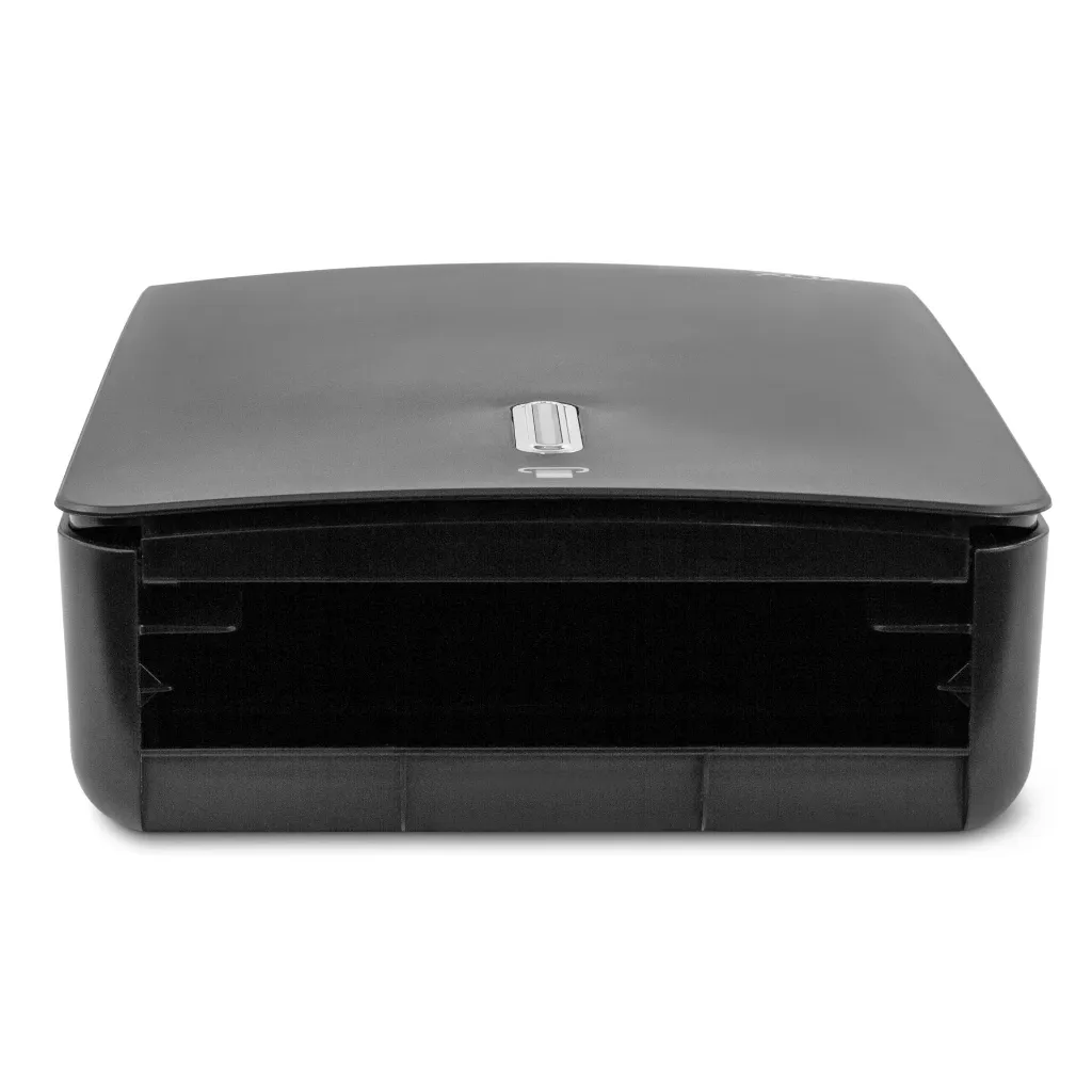 Product Image - BP050622 - XO2® Black Multi-Fold Paper Hand Towel Dispenser (7).webp