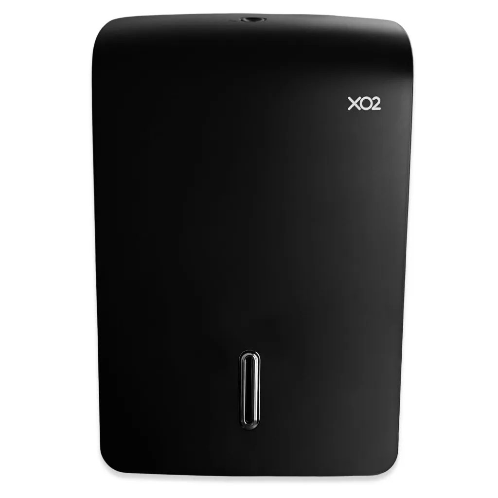 Product Image - BP050622 - XO2® Black Multi-Fold Paper Hand Towel Dispenser (6).webp