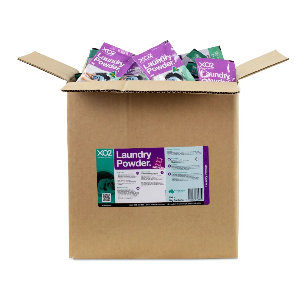 Product Image - CH755814 - XO2® Laundry Powder Sachets (1).webp