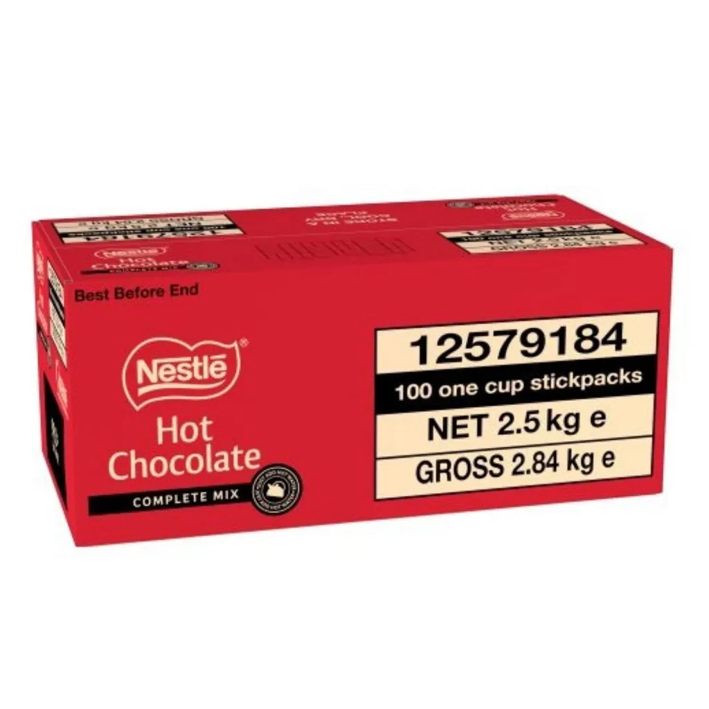 Product Image - 12579184 - Nestle Hot Chocolate Complete Mix Single Serve Sachet Sticks (4).webp