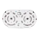 Product Image - BP070612 - XO2® White Double Jumbo Toilet Roll Dispenser - 2 Roll Capacity (3).webp