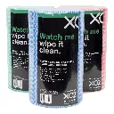 Product Image - AC110400 - XO2® Super Heavy Duty Cleaning Cloth Wipe On A Roll - 45m Long x 30cm Wide - Group (1).webp