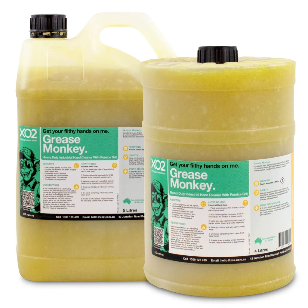 Product Image - Grease Monkey - Refill Group -  Heavy Duty Industrial Hand Cleaner.webp