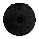 Product Image - BP070632 - XO2® Black Jumbo Toilet Roll Dispenser - Single Roll Capacity 7.webp