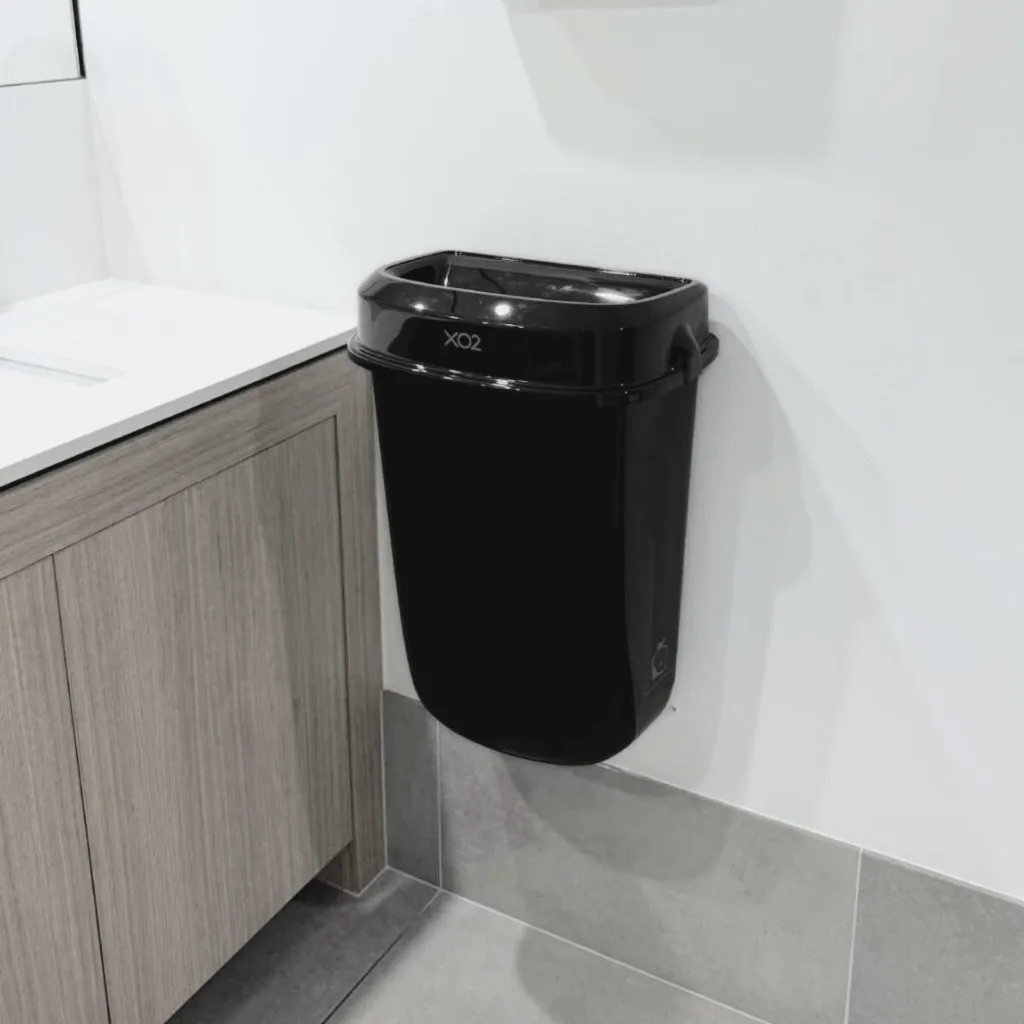 Product Image - WM017044 - XO2® Black Bin - Freestanding or Wall Mounted (6).webp