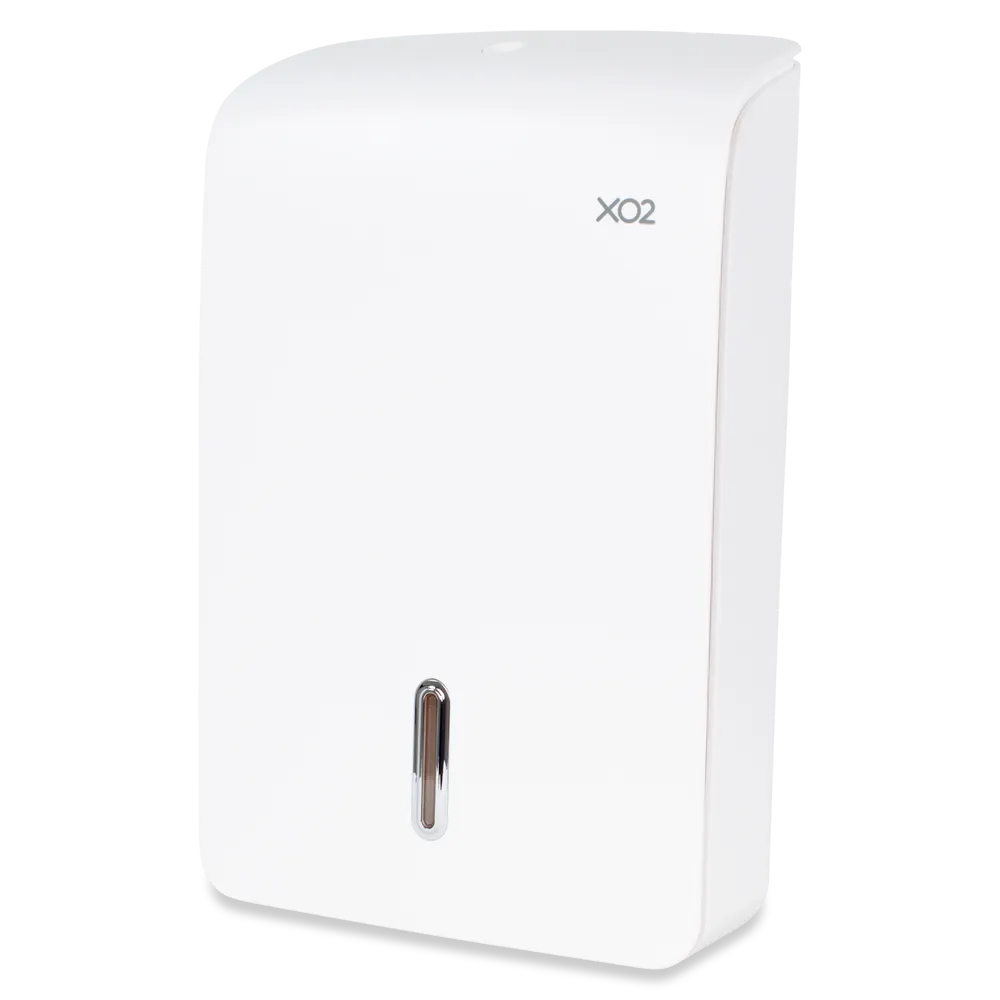 [BP050602] XO2® White Multi-Fold Paper Hand Towel Dispenser