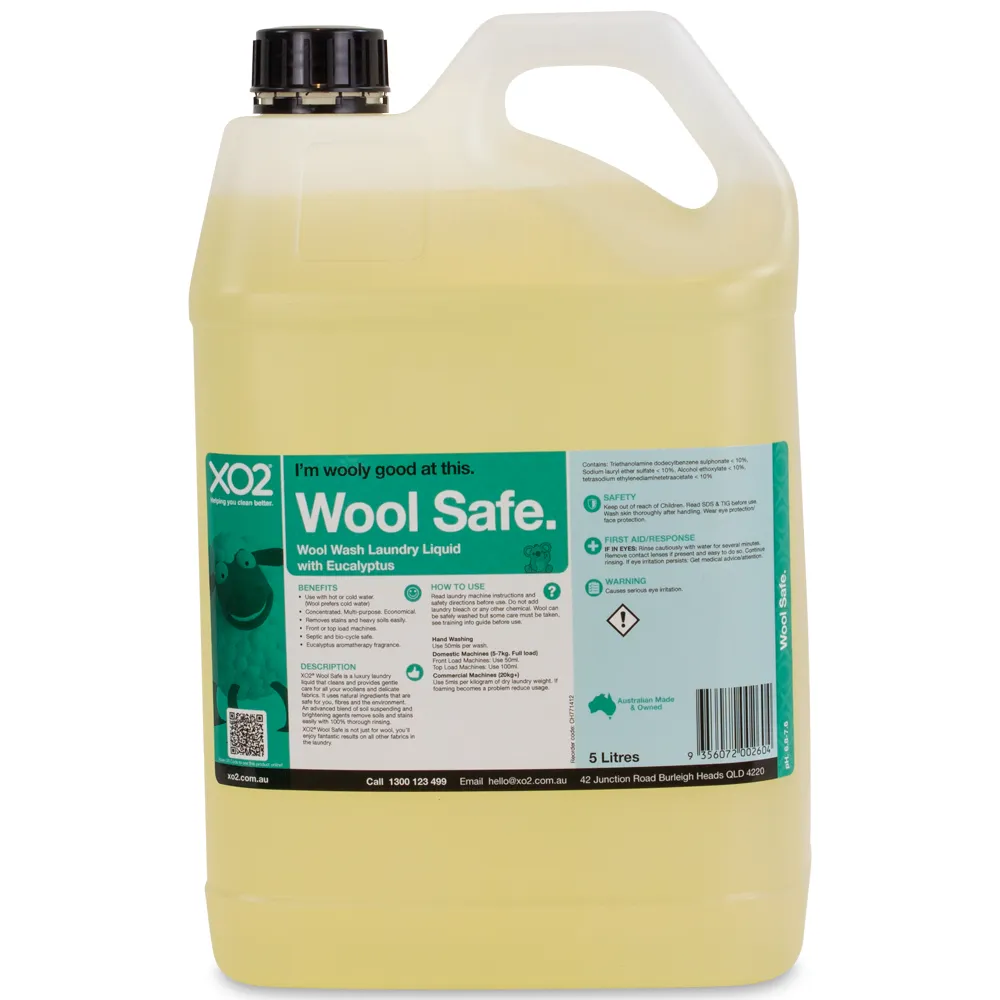 Wool Safe - Wool Wash Laundry Liquid Concentrate with Eucalyptus