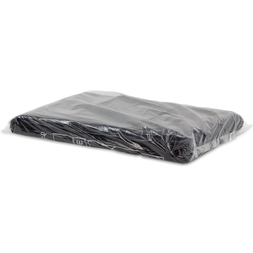 120L-140L Black Garbage Bags - Heavy Duty