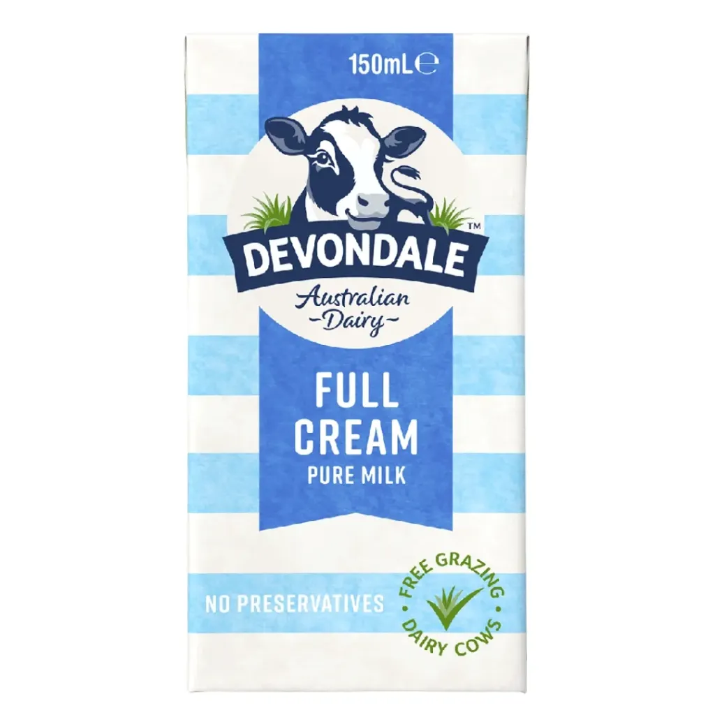 Devondale 150ml UHT Long Life Full Cream Milk Packs