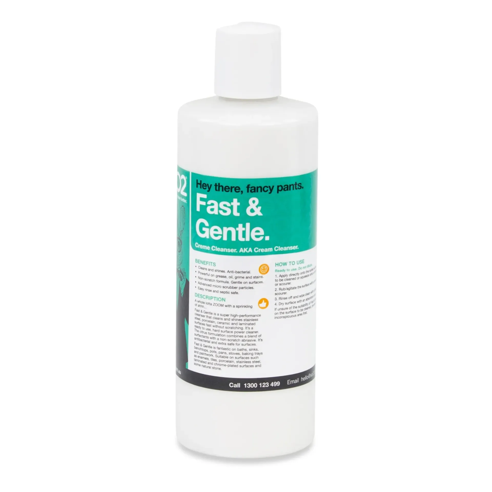 [CH200102] Fast & Gentle - Multi Purpose Creme Cleanser (500ml)