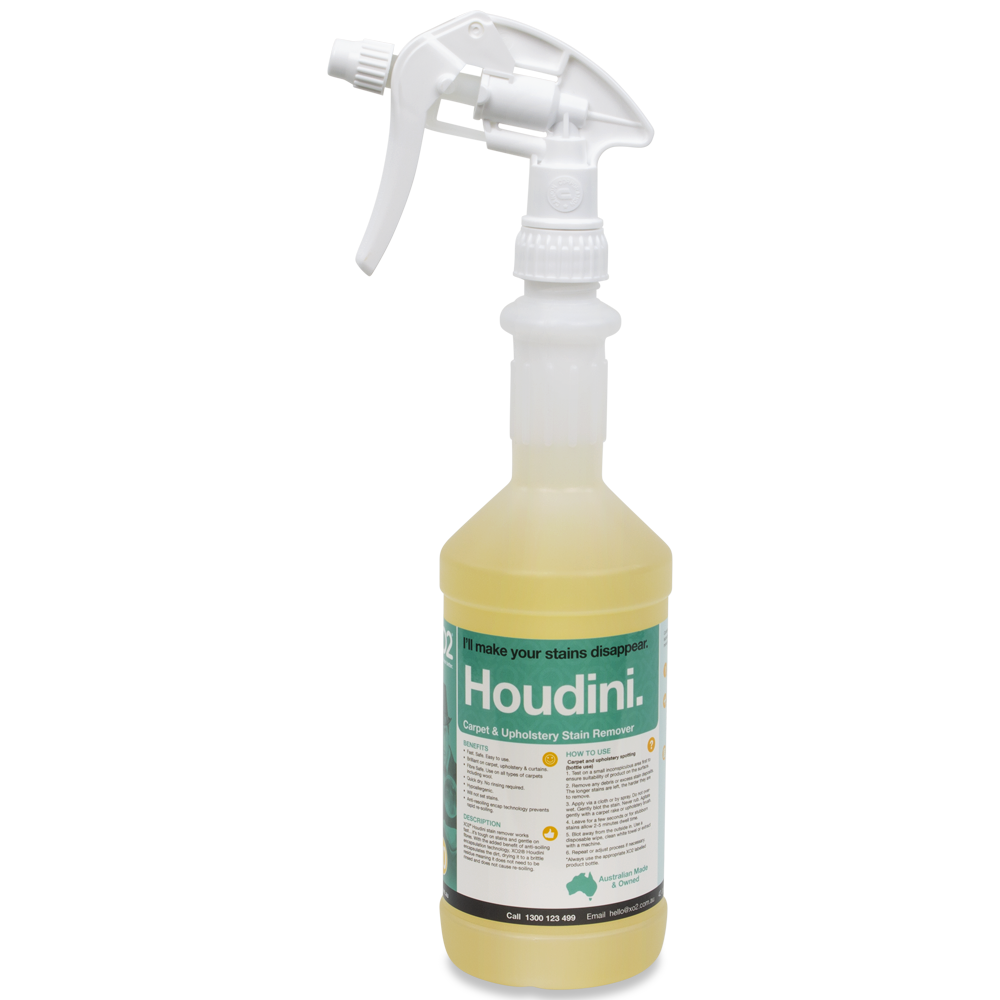 Houdini - The Amazing Stain Remover For Carpet & Upholstery