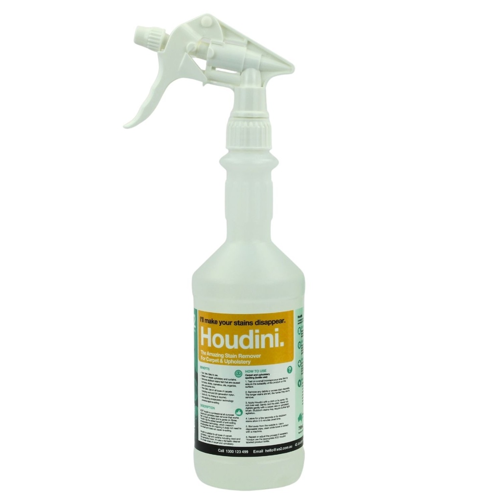 Houdini - The Amazing Stain Remover For Carpet & Upholstery