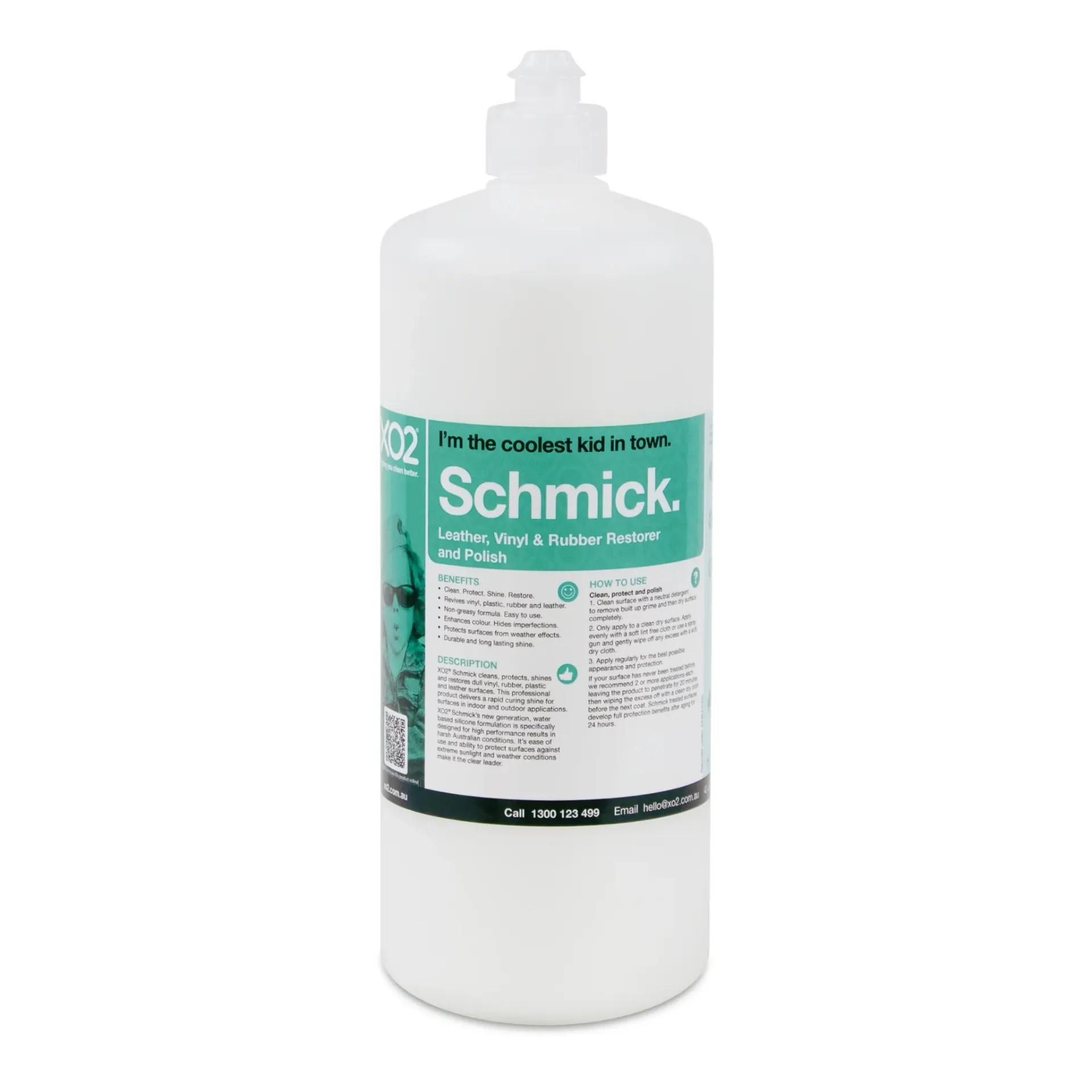 [CH641002] Schmick - Leather, Vinyl, Duco & Rubber Cleaner, Restorer and Protector (1L)