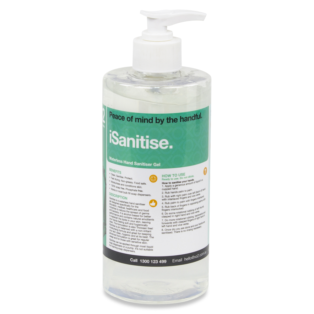 [CH715202] iSanitise - Alcohol Based Hand Sanitiser Gel (500ml)