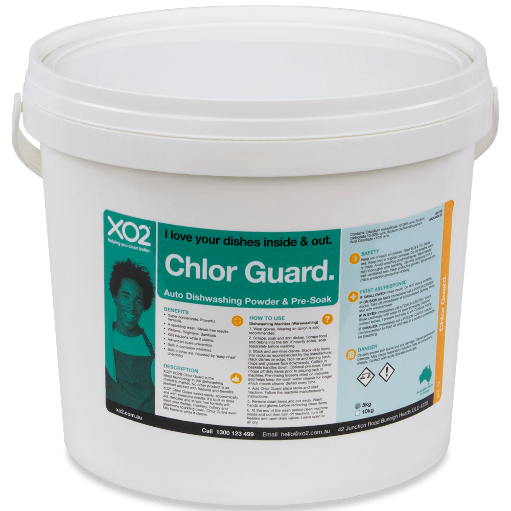 [CH520214] Chlor Guard - Auto Dishwashing Powder & Pre-Soak (5kg)
