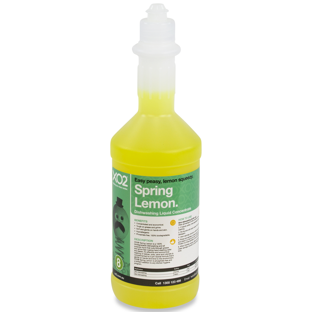 [CH510602] Spring Lemon - Manual Dishwashing Liquid Concentrate with Lemon Fragrance (750ml)
