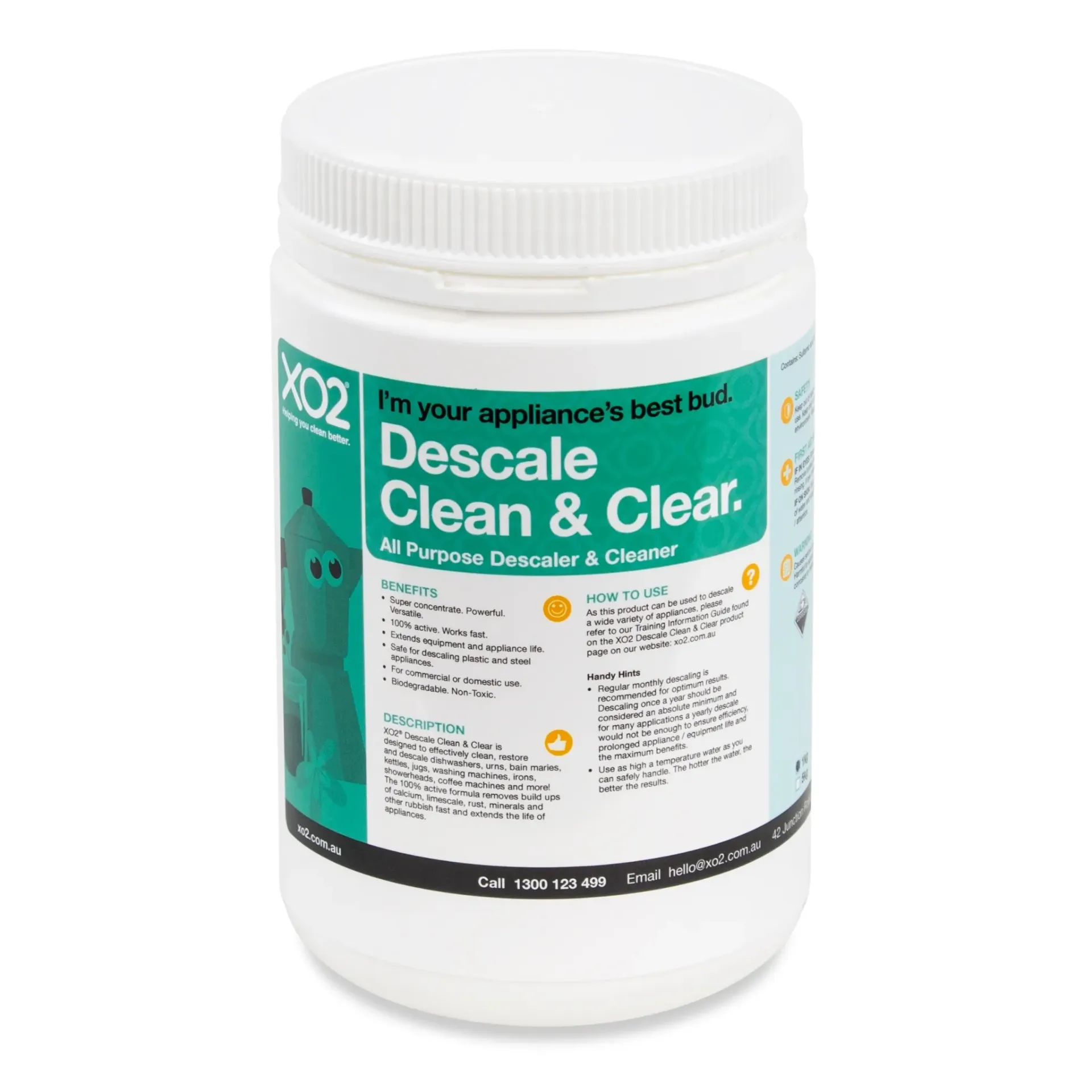 [CH550202] Descale Clean & Clear - All Purpose Descaler & Cleaner (1kg)