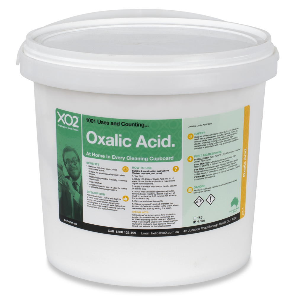 [CH902222] Oxalic Acid Cleaner - 1001 Uses & Still Counting
