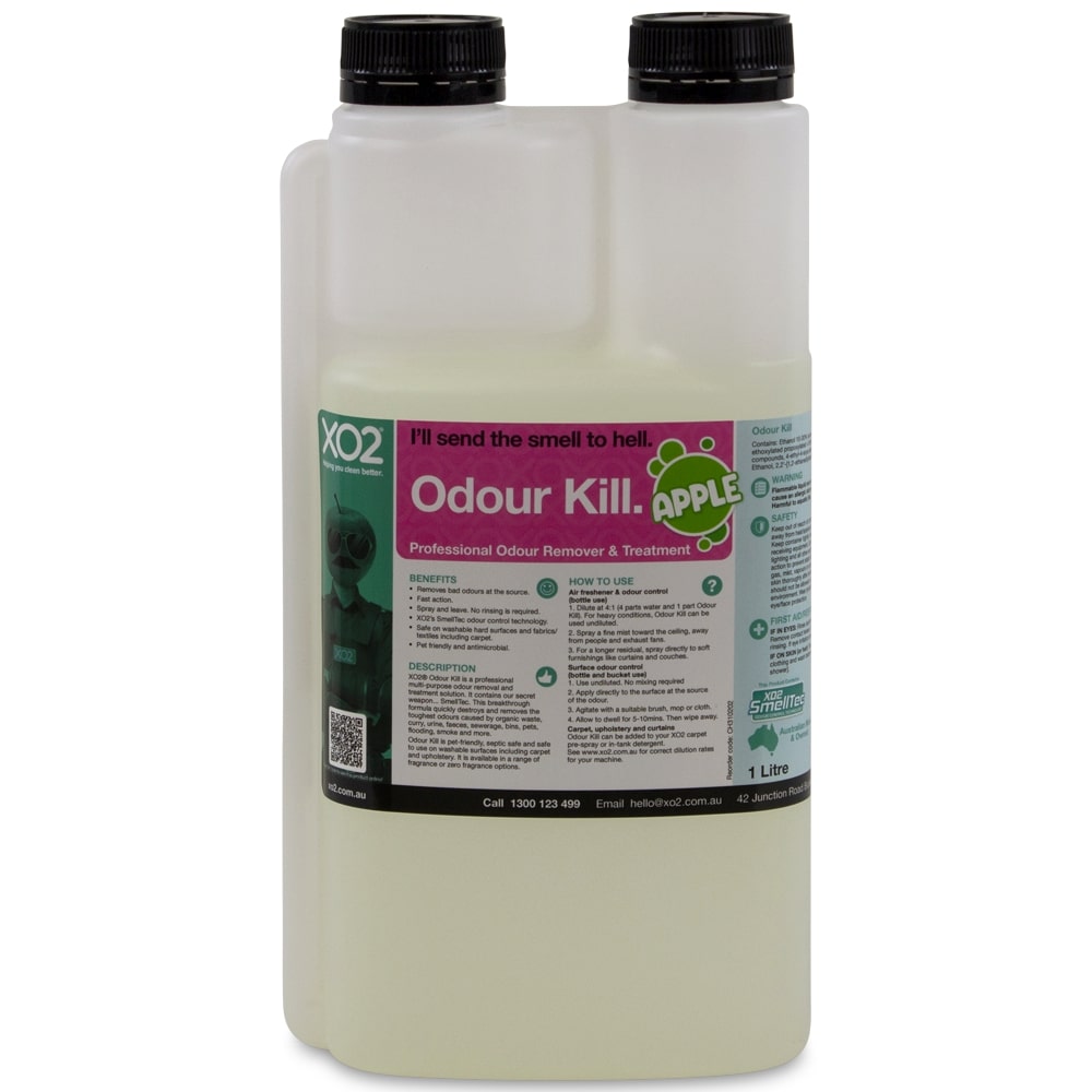 [CH310202] Odour Kill - Professional Odour Remover & Treatment (Apple, 1L)