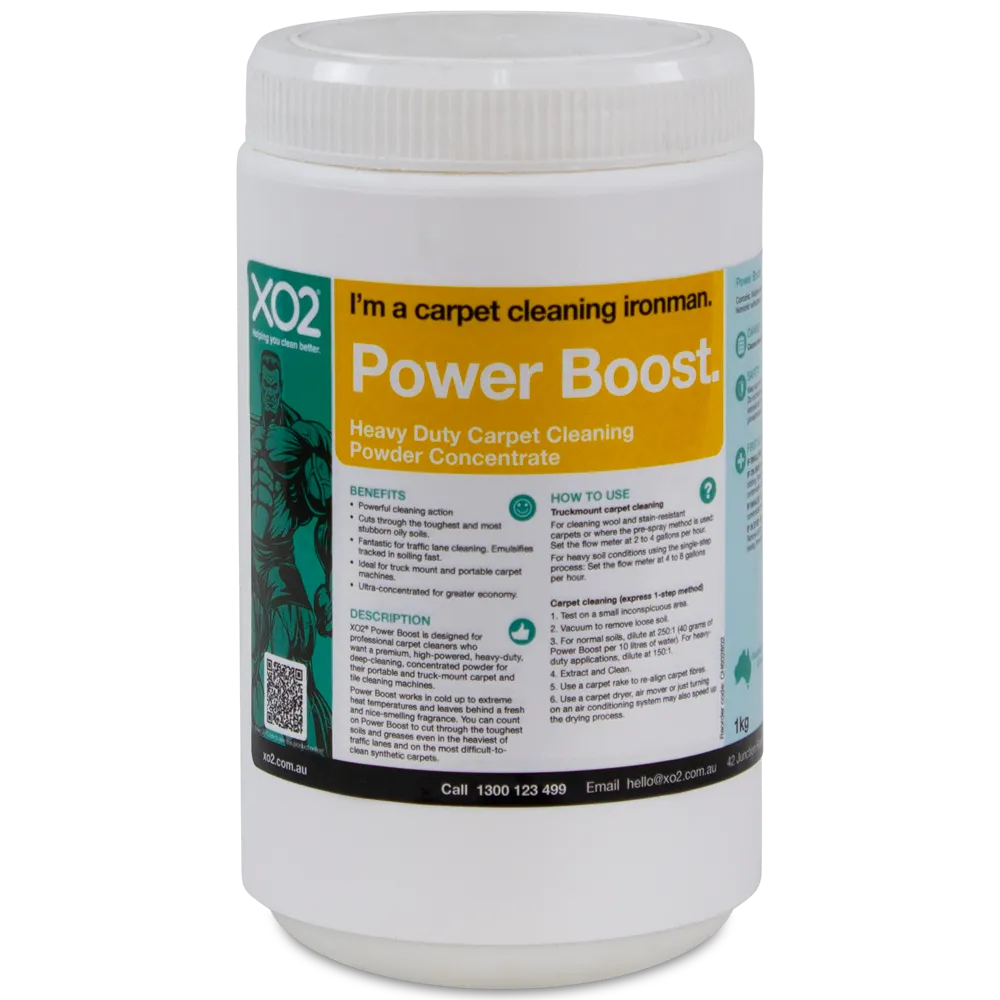 [CH602802] Power Boost - Heavy Duty Carpet Cleaning Powder Concentrate (1kg)