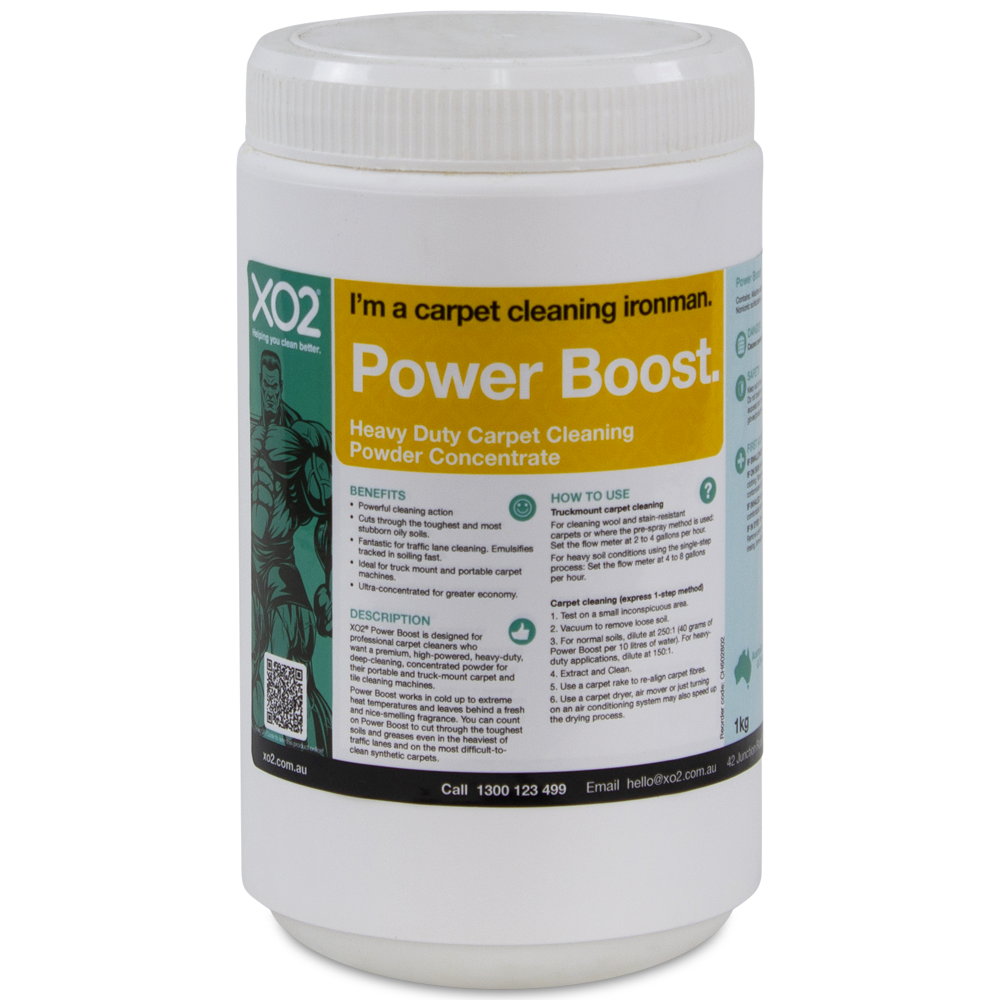 [CH602802] Power Boost - Heavy Duty Carpet Cleaning Powder Concentrate (1kg)