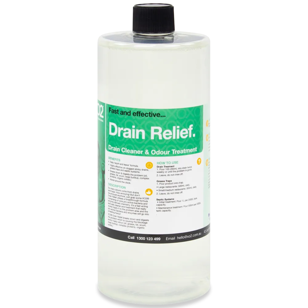[CH241622] Drain Relief - Drain Cleaner & Odour Treatment (1L)