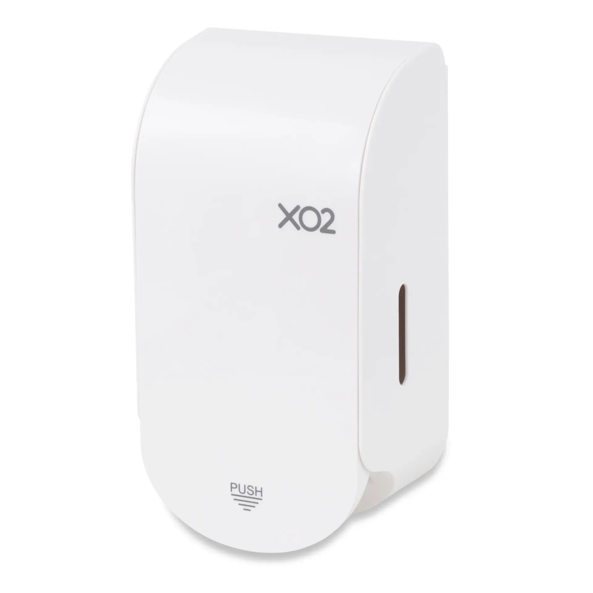 Foam-O White Manual Push Foaming Hand Soap Dispenser - High Capacity, Low Servicing