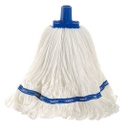 350g Premium Grade Microfibre Round Mop - Colour Coded