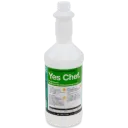 750ml Yes Chef Labelled Empty Bottle - Refillable & Recyclable (Lids & Squirt Caps not included)