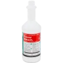 750ml Power Bleach Labelled Empty Bottle - Refillable & Recyclable (Lids & triggers not included)