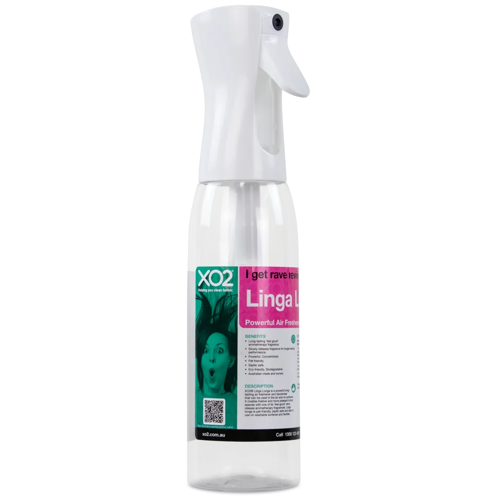 Linga Longa Continuous Atomiser Spray Bottle - 500ml, Refillable, Labelled, Comes Empty