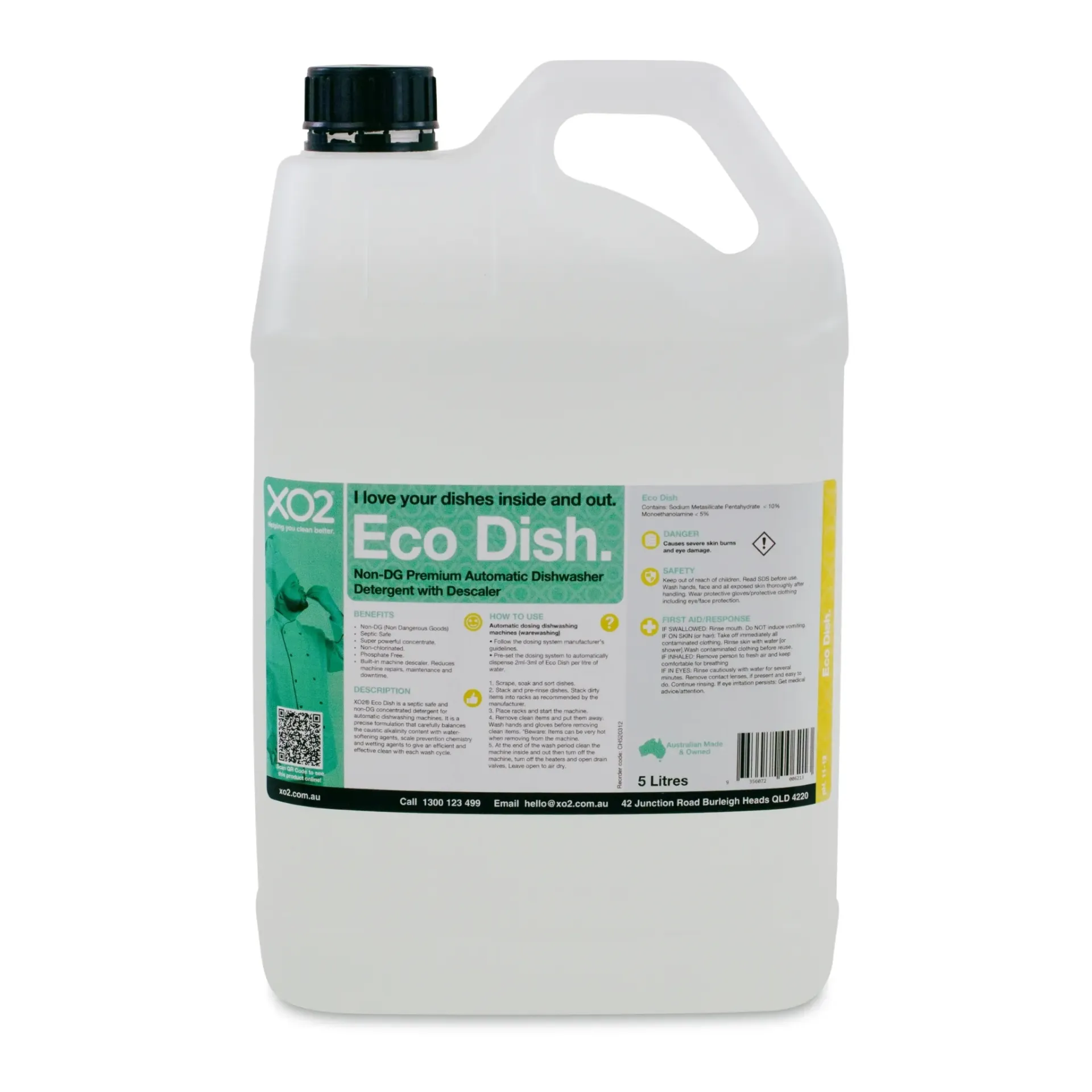 Eco Dish - Non-DG Premium Automatic Dishwasher Detergent with Descaler