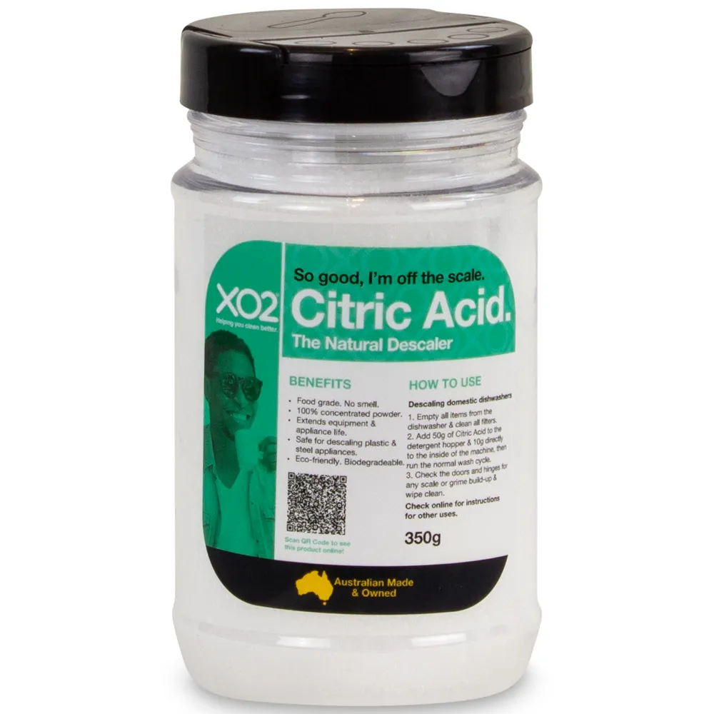 [CH902913] Citric Acid 100% - The Cleaning & Descaling Powerhouse (350g)