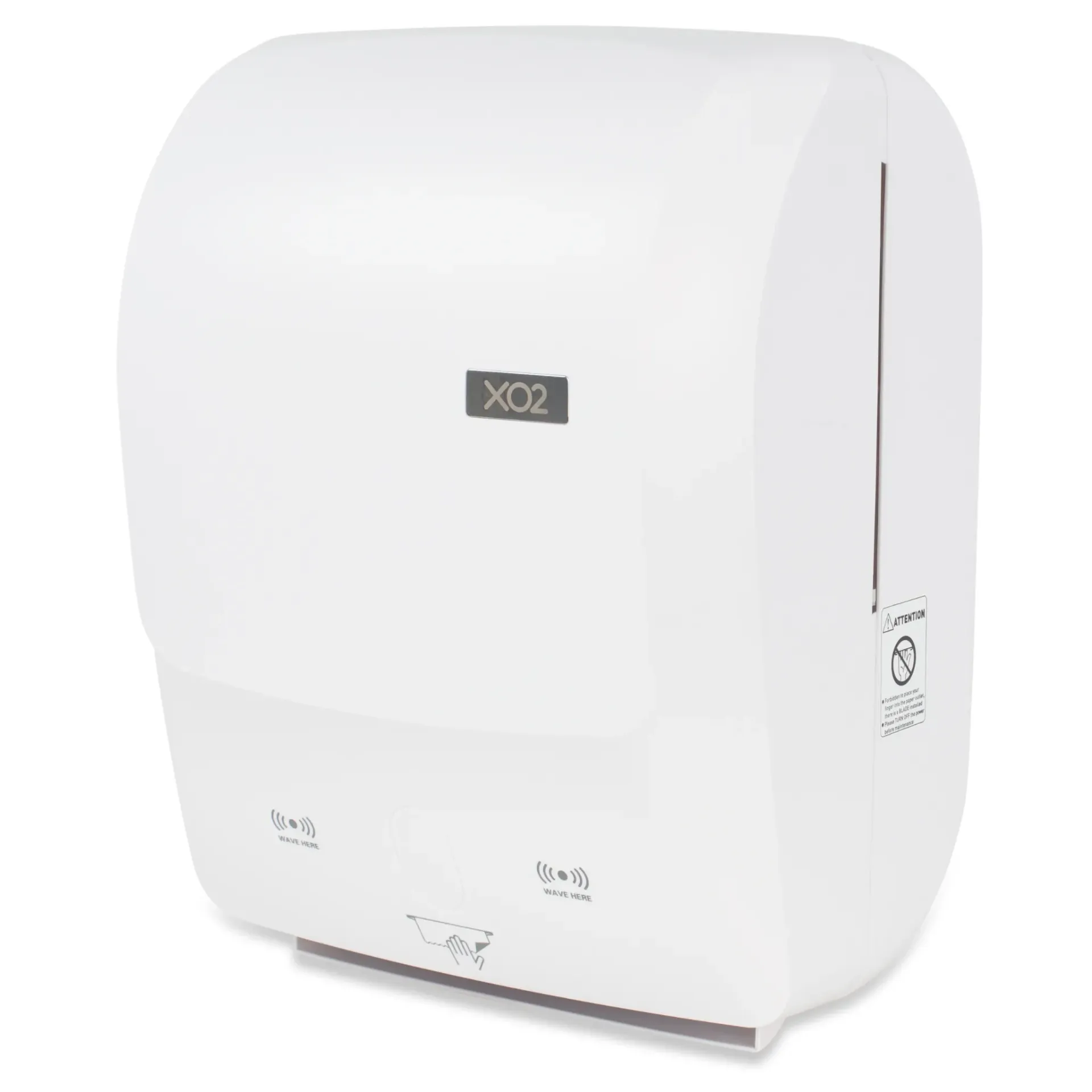 [BP050232] XO2® White Automatic Touch-Free Paper Hand Towel Dispenser