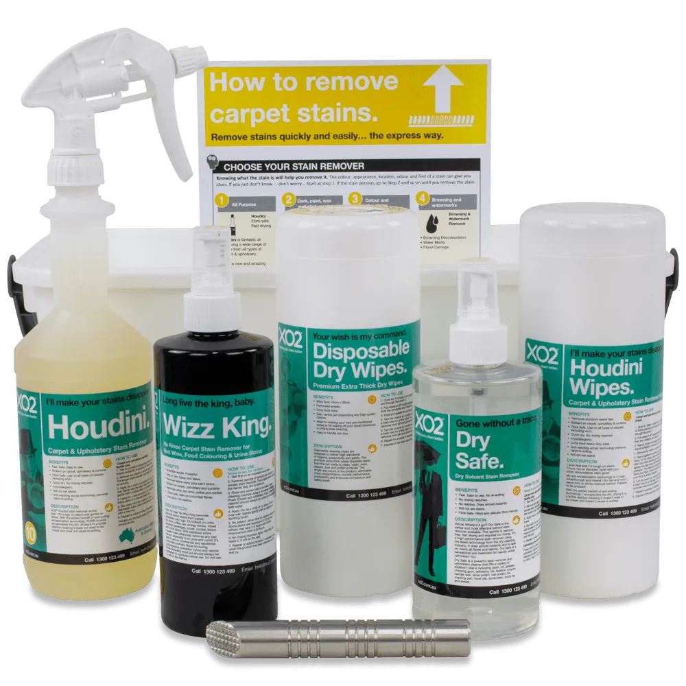 [CH611214] XO2® Express Carpet Stain Removal Kit
