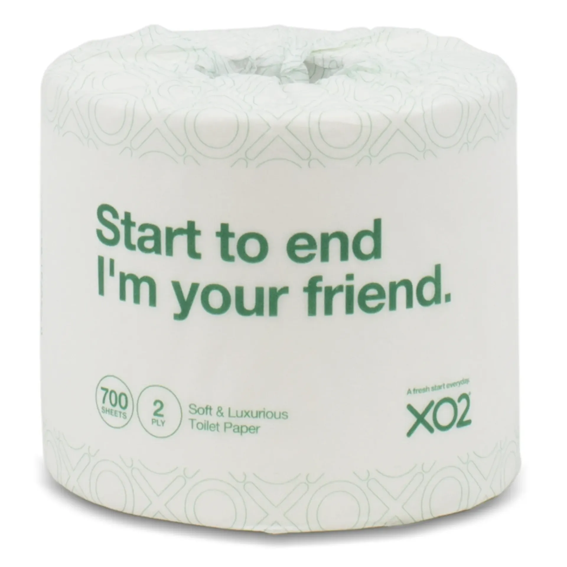 [BP062024] XO2® 2ply 700 Sheet Toilet Paper Rolls - Individually Wrapped