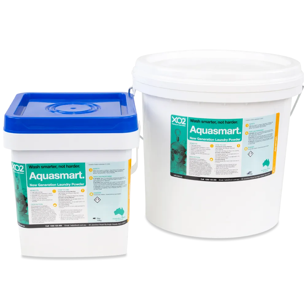 Aquasmart - New Generation Laundry Powder Concentrate With Pro-active Bacteria & Enzymes