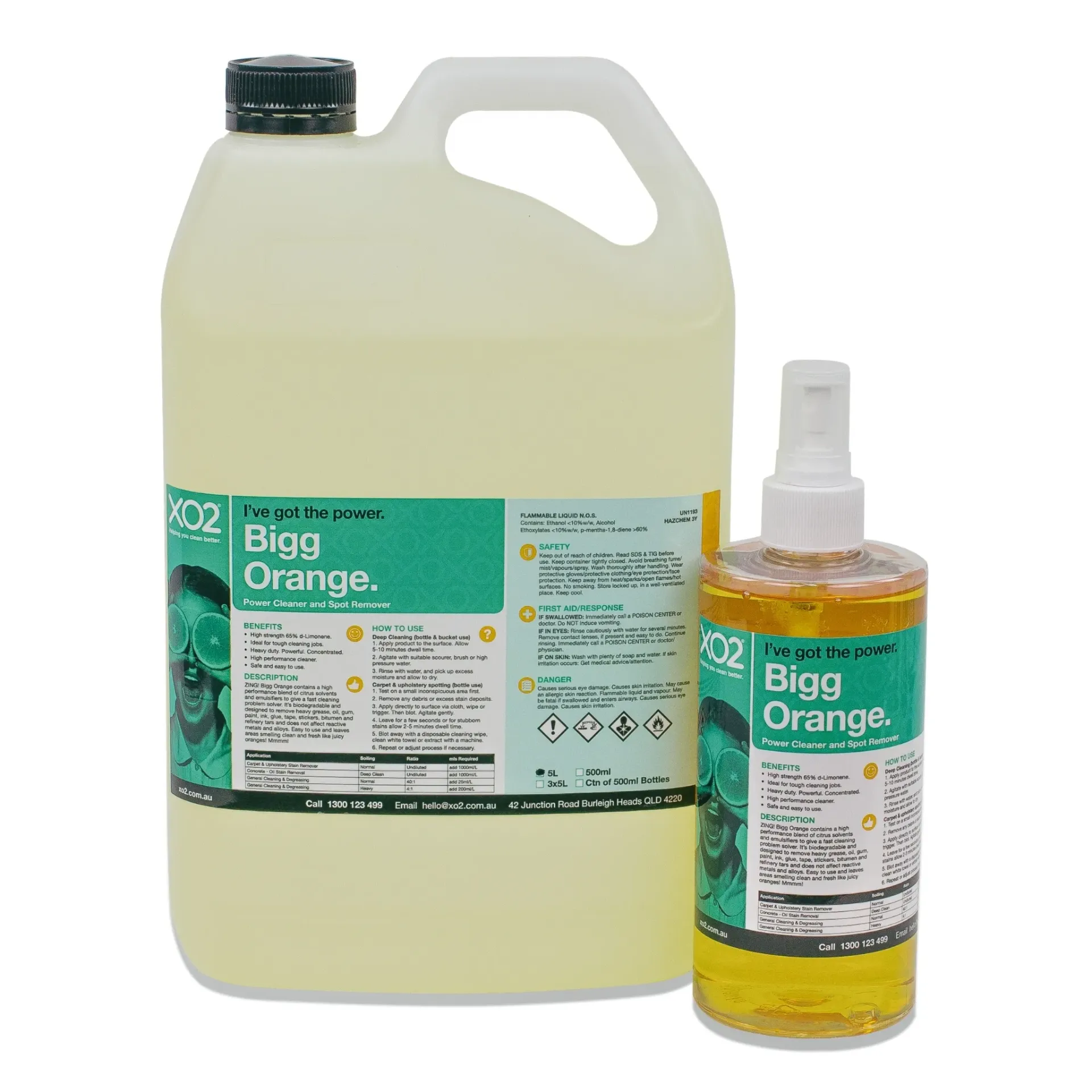 Bigg Orange - Powerful Citrus Cleaner & Spot Remover