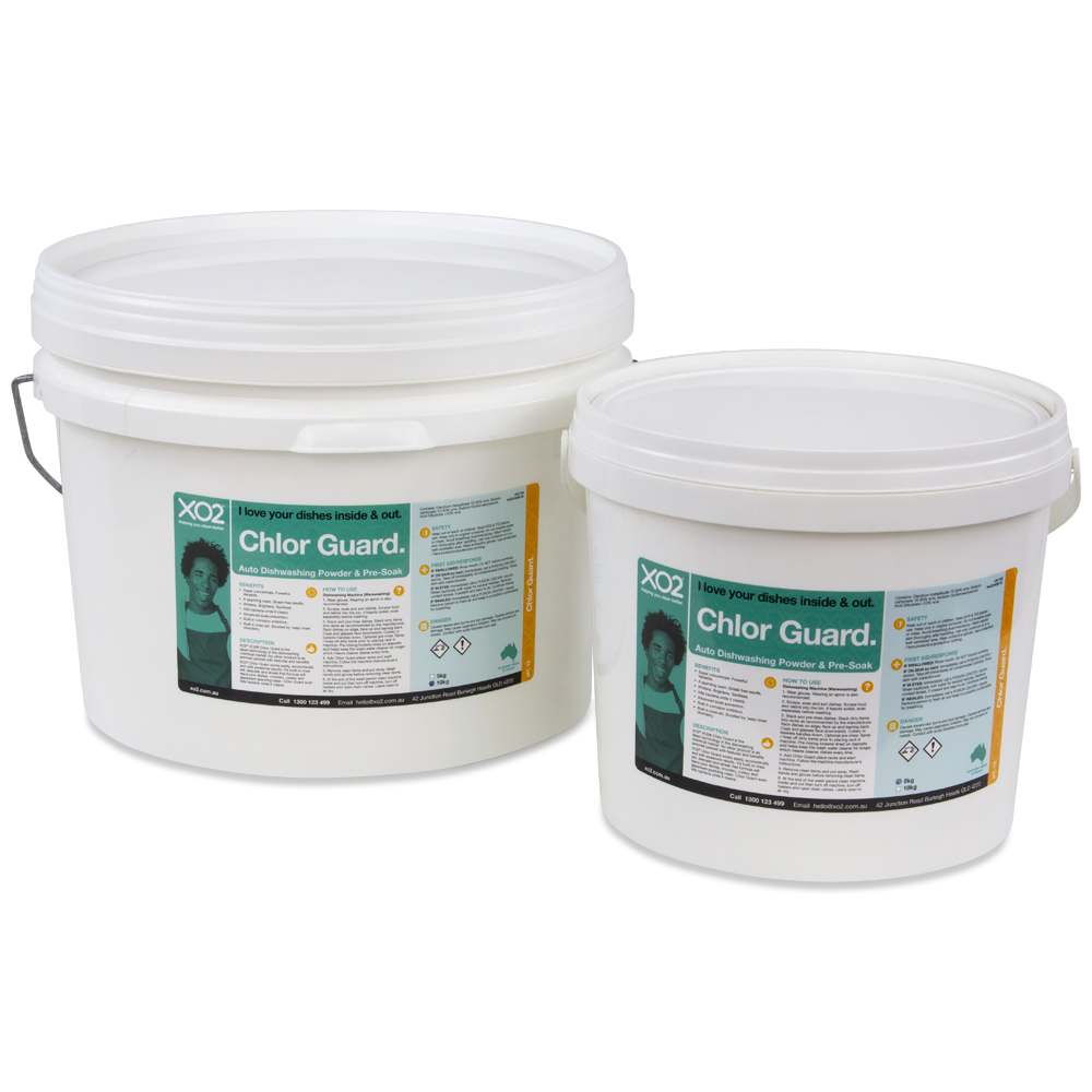 Chlor Guard - Auto Dishwashing Powder & Pre-Soak