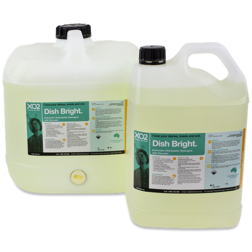 Dish Bright - Premium Automatic Dishwasher Detergent with Descaler