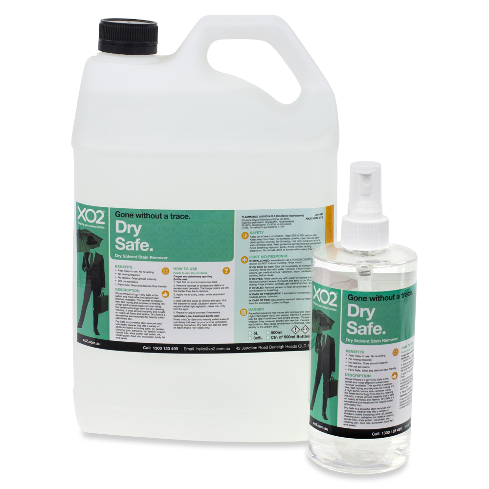 Dry Safe - Volatile Dry Solvent Stain Remover For Carpet & Upholstery