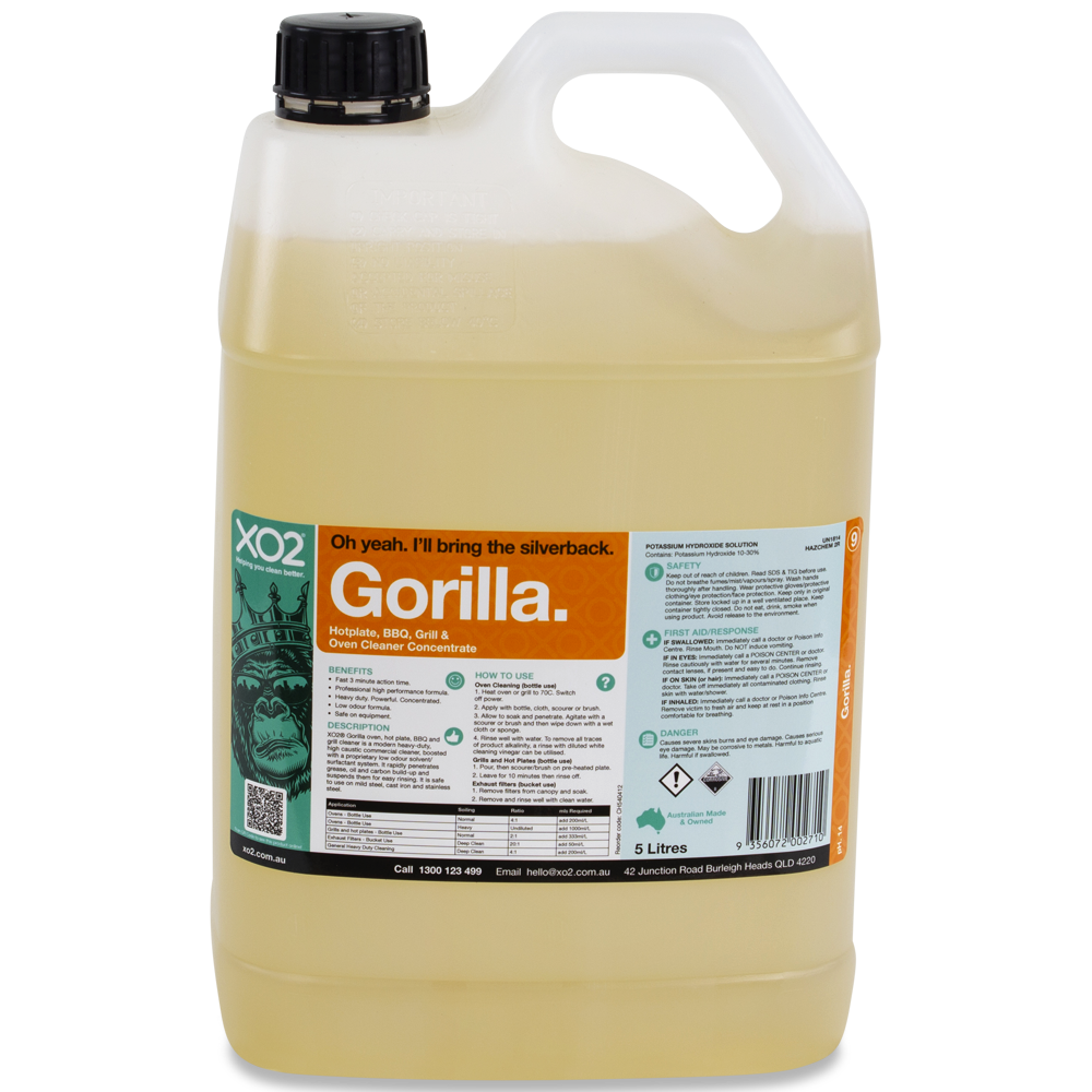 [CH540412] Gorilla - Hot Plate, BBQ, Grill & Oven Cleaner Concentrate