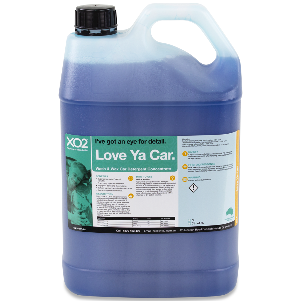 [CH821412] Love Ya Car - Wash & Wax Car Wash Concentrate for Car Detailers