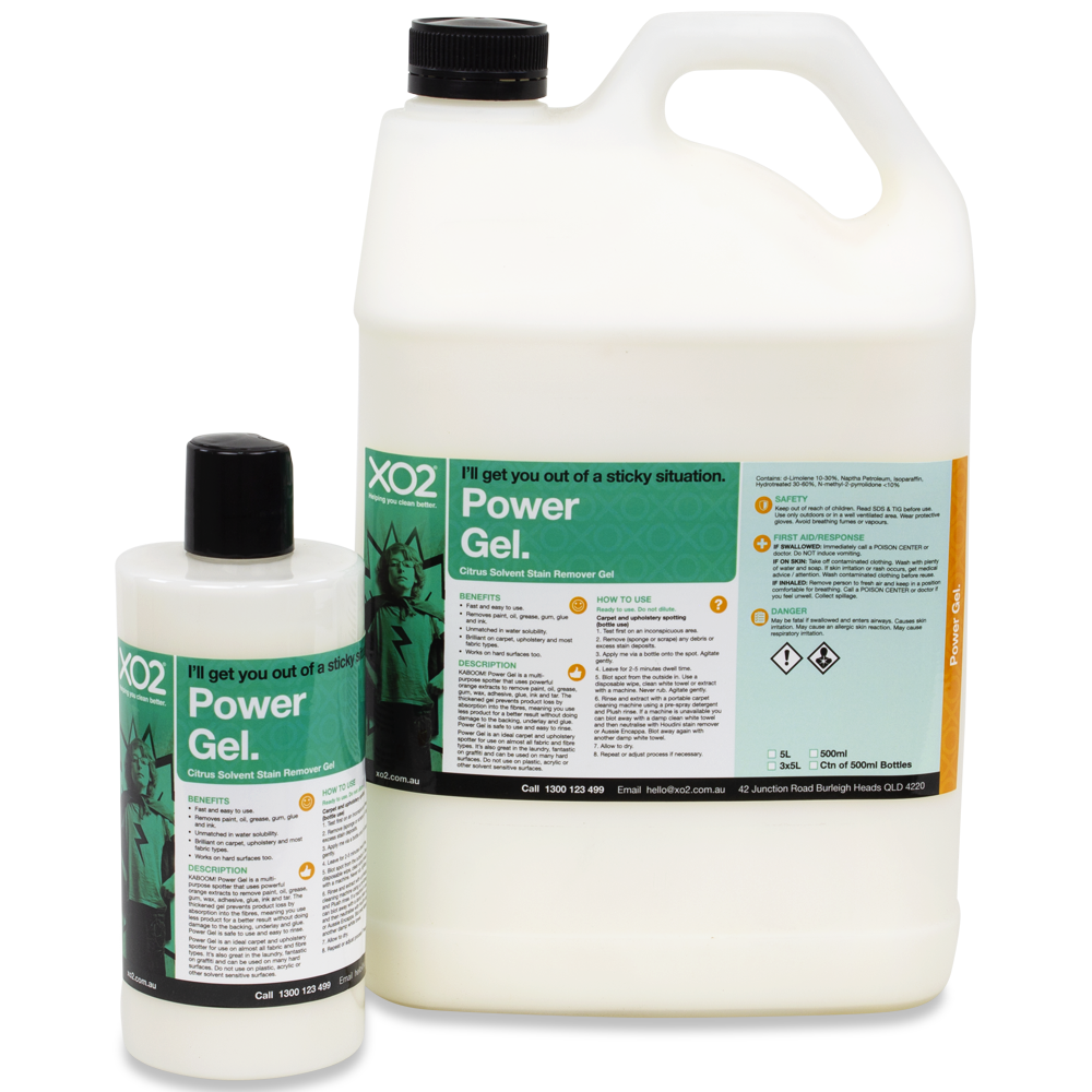 Power Gel - Citrus Solvent Stain Remover Gel